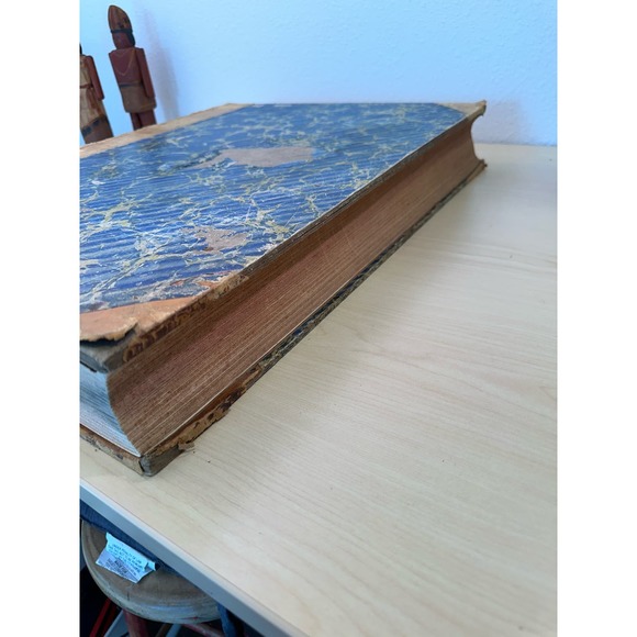 Antique London Times Bound Book January 1, 1877 to March 31, 1877 - Picture 5 of 15